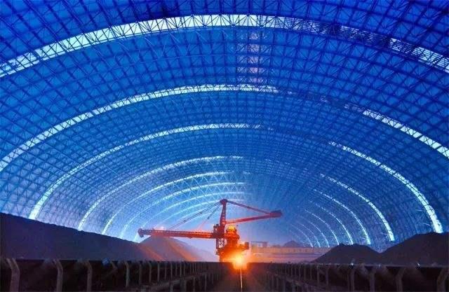 铁力亿优钢构工程师为您解析原料场封闭技术的特点和类型